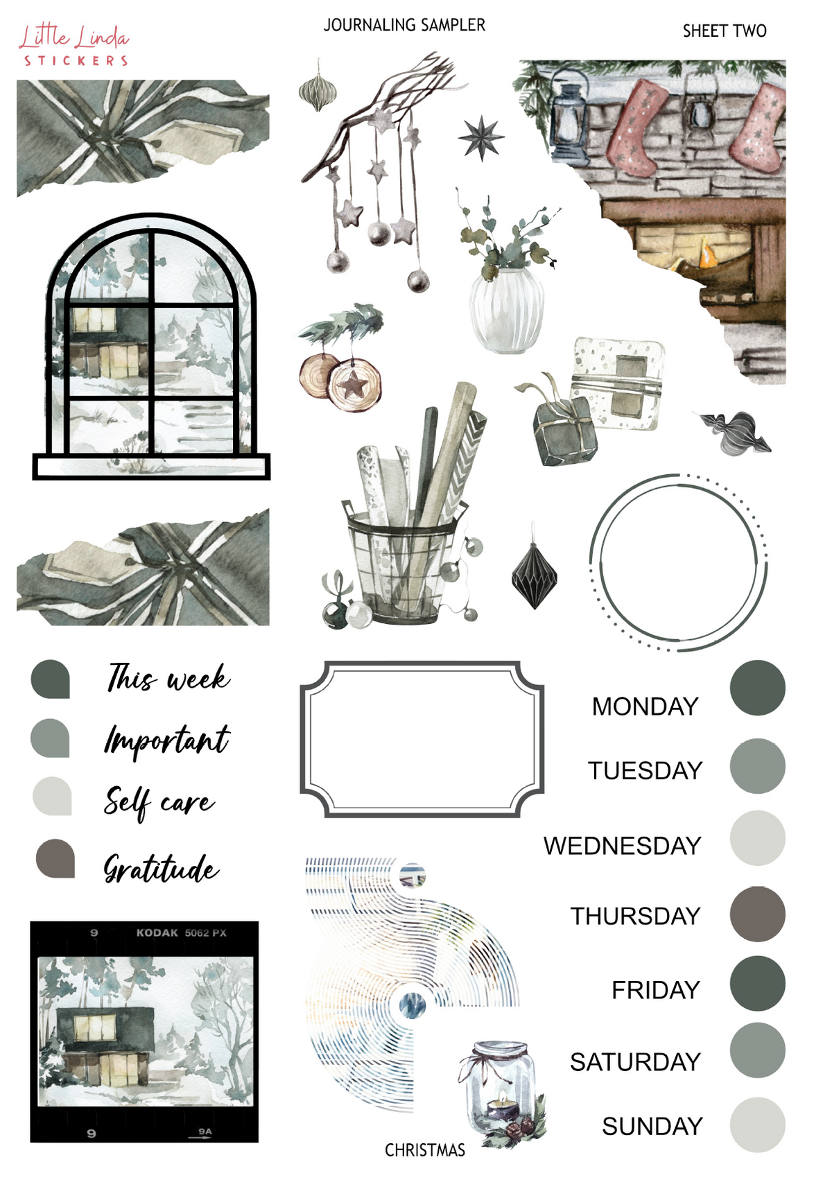 Journaling Kit | Christmas Day
