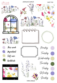 Journaling Kit | Purple Dreams