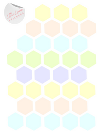 Hexagons - The Pastels