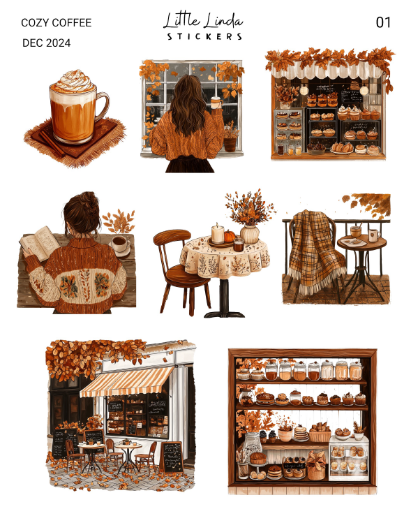 2024 Nov | Cozy Coffee | JD 01 - 04 Mini