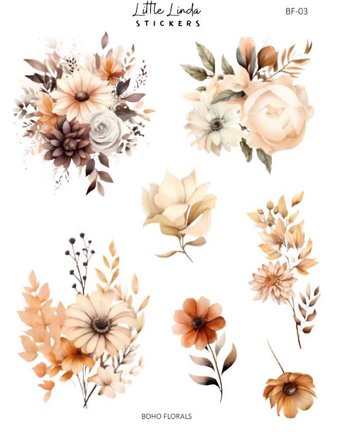 Boho Floral Collection | 01 - 04
