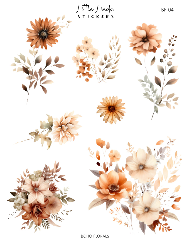 Boho Floral Collection | 01 - 04