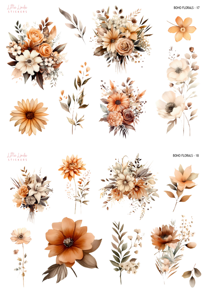 Boho Floral Collection | 17 - 18
