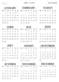 2024 | Calendars