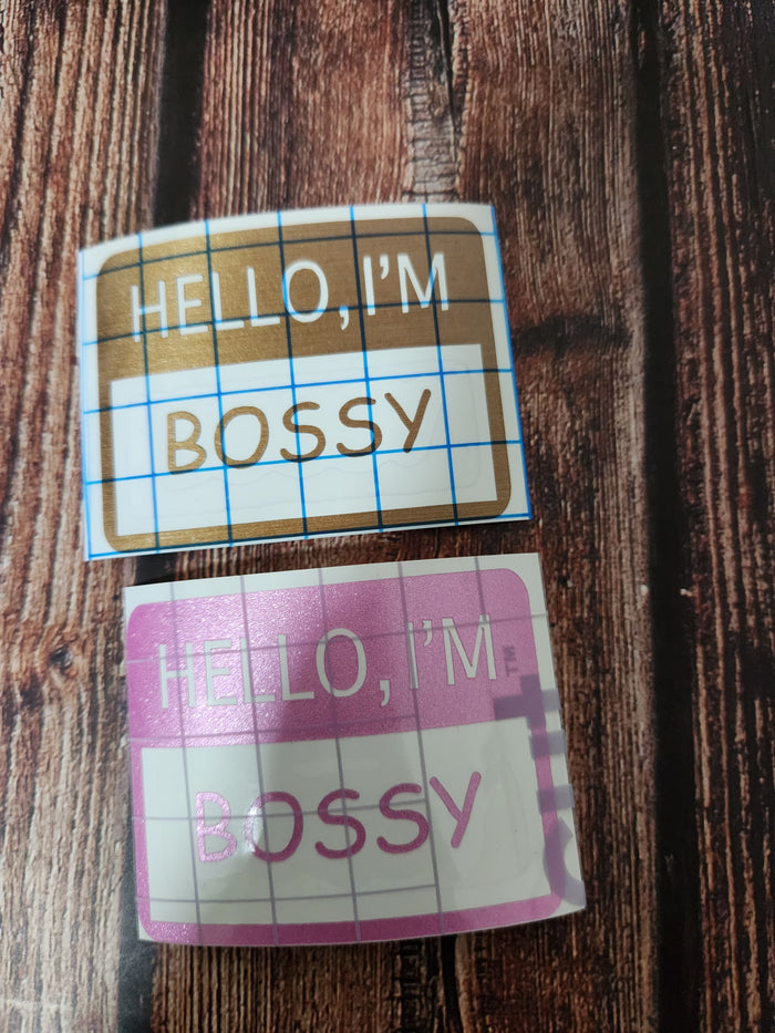 Hello, I'm Bossy | Vinyl