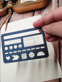 On the Go | Planner & Bullet Journal Stencil