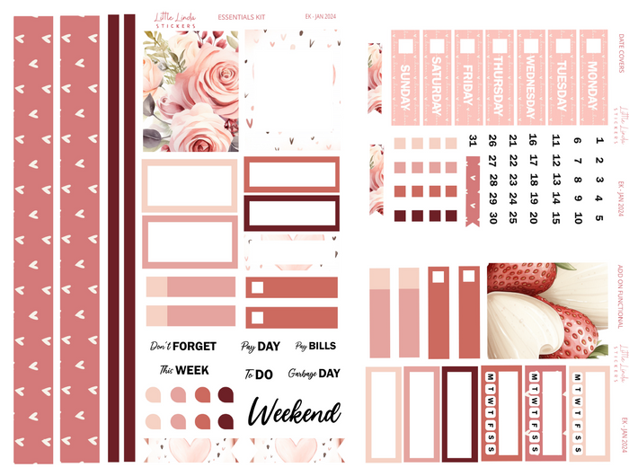 2024 Jan | Sweet Valentine - Essentials Kit