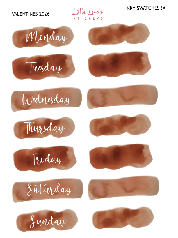 Valentines 2026 | Inky Swatches 1