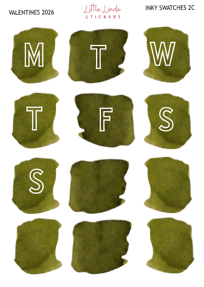 Valentines 2026 | Inky Swatches 2
