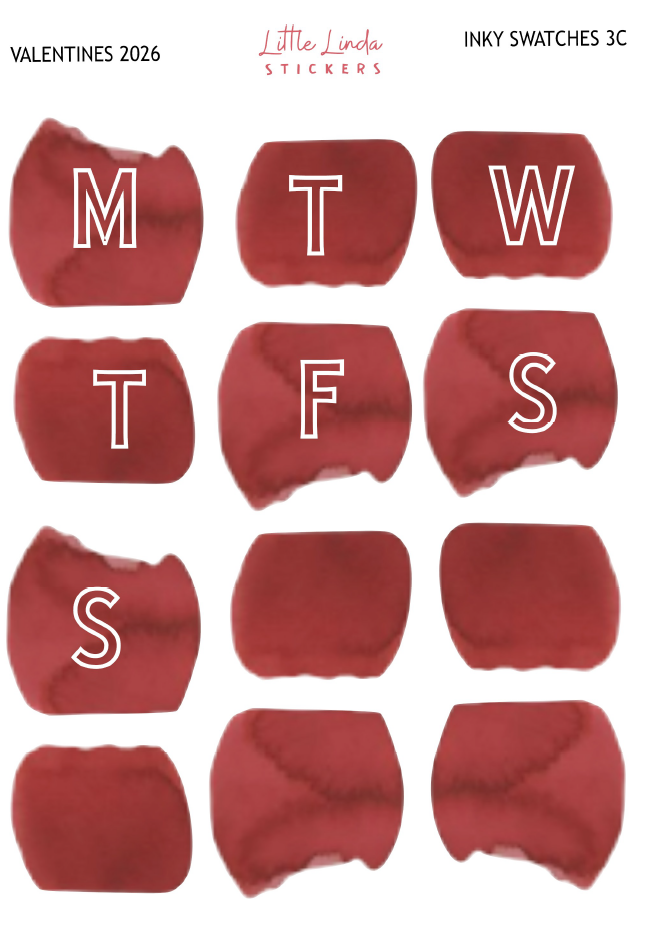 Valentines 2026 | Inky Swatches 3