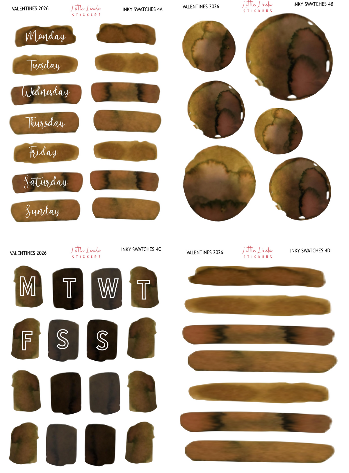 Valentines 2026 | Inky Swatches 4