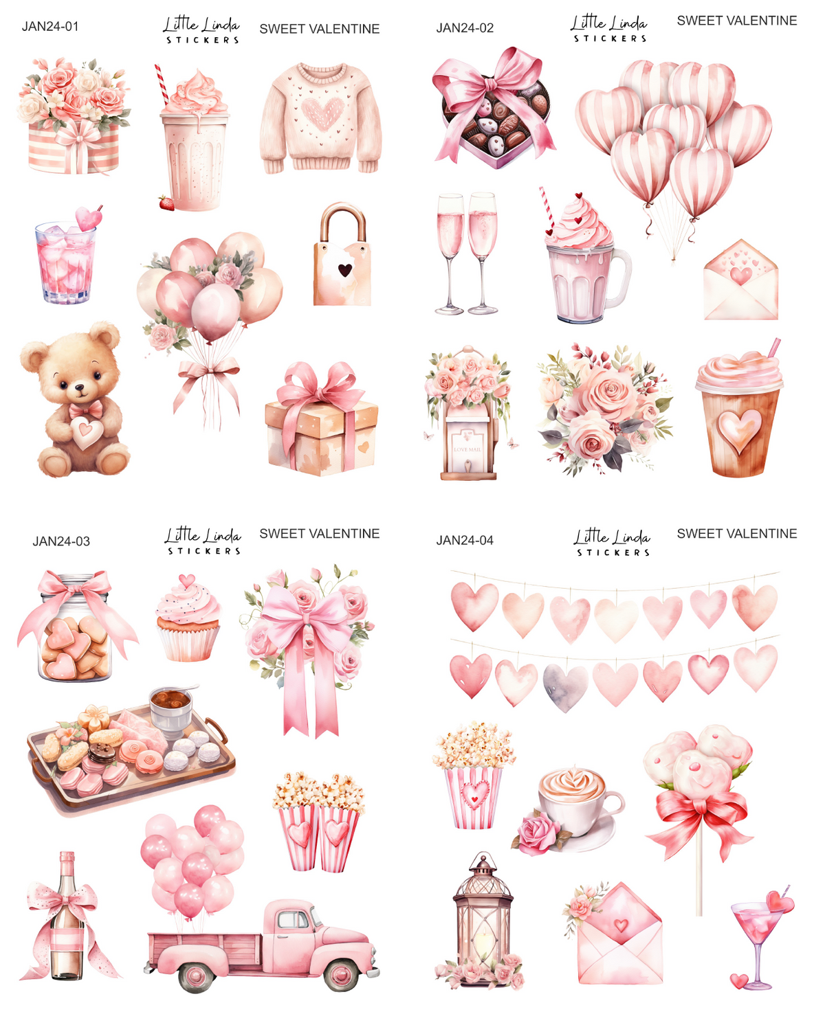 2024 Jan | Sweet Valentine 01 - 04