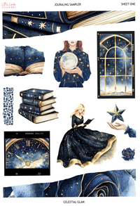 2025 Dec | Celestial Glam | Journaling Kit