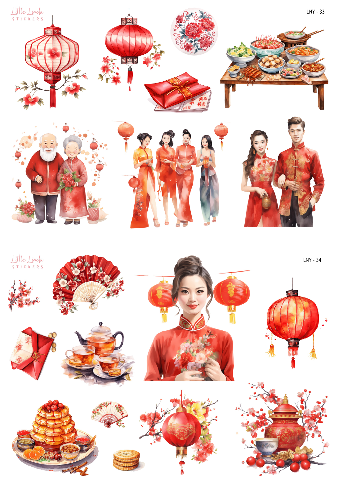 Lunar New Year Deco | 33 -34