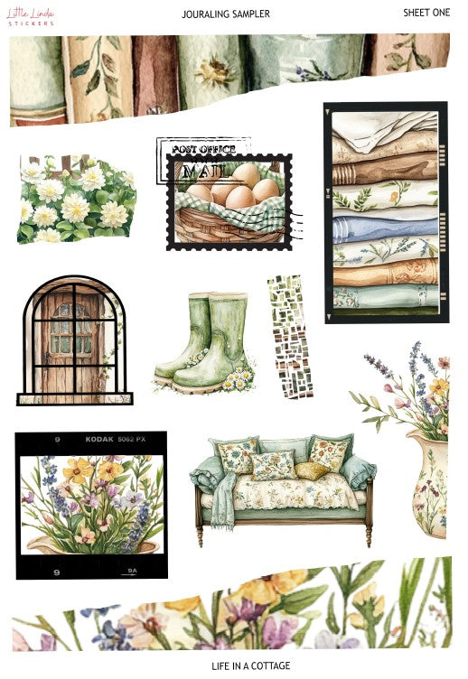 April 2026 | Life in a Cottage | Journaling Kit
