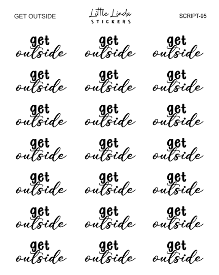 Get Outside | SCRIPT