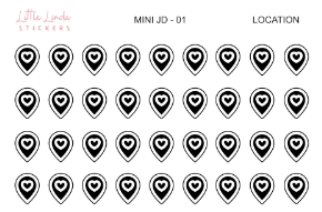 Location - Mini Journaling Doodle Icon