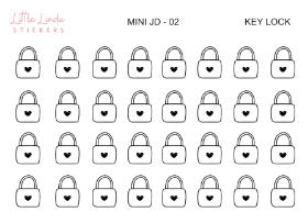Keylock - Mini Journaling Doodle Icon