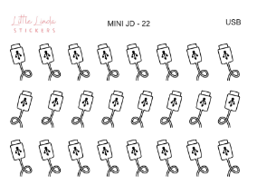 USB- Mini Journaling Doodle Icon