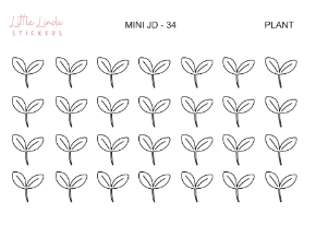 Plant - Mini Journaling Doodle Icon