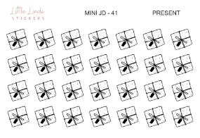Present - Mini Journaling Doodle Icon