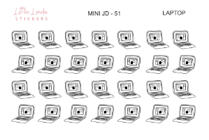 Laptop - Mini Journaling Doodle Icon