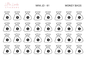 Money Bags - Mini Journaling Doodle Icon