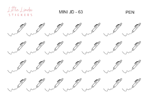 Pen- Mini Journaling Doodle Icon