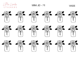 Vase - Mini Journaling Doodle Icon