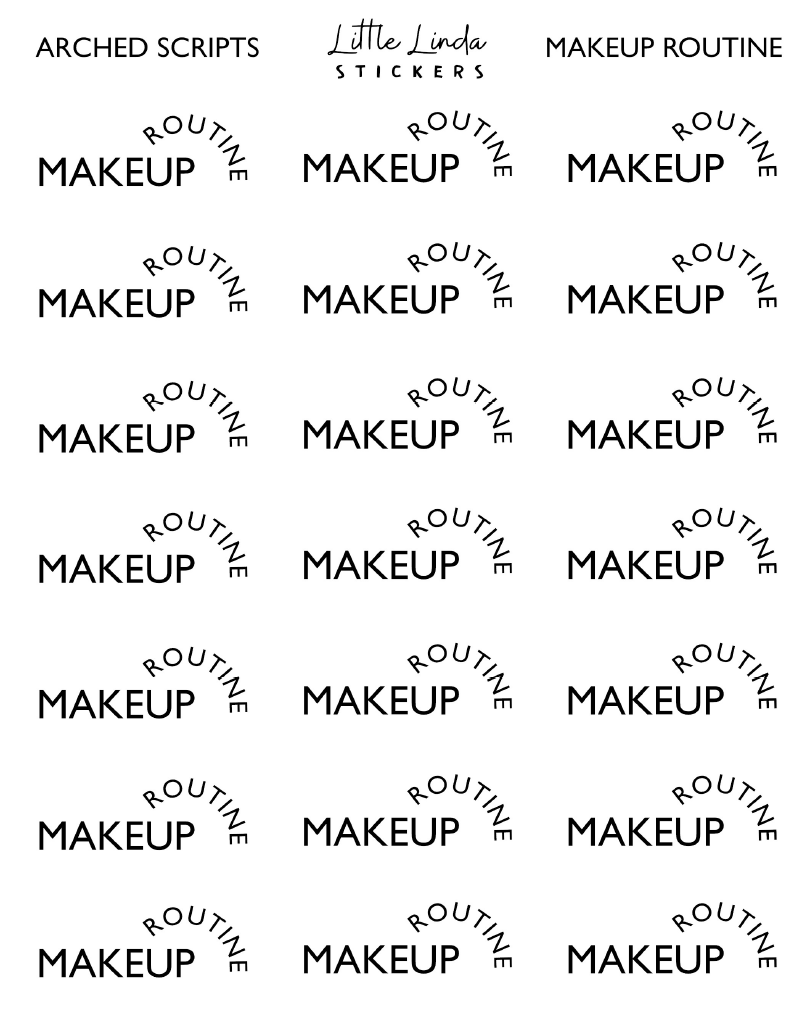Makeup Routine - 2023