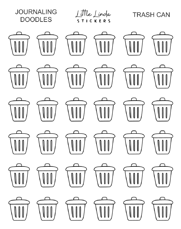 JD Icons | Trash Can