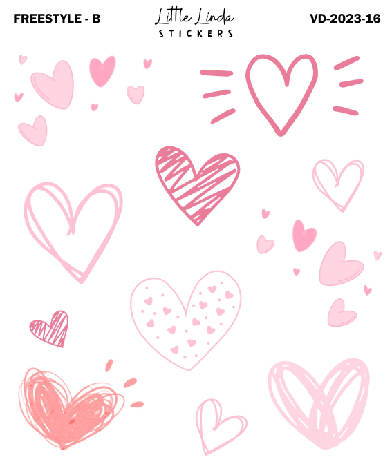 Valentines - Pink Hearts
