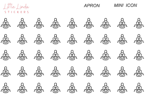 Apron - Mini Icons