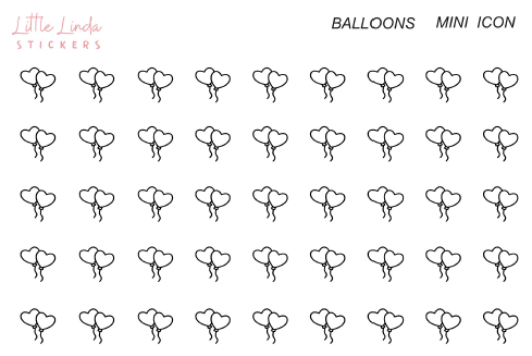 Balloons - Mini Icons