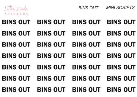 Bins Out - Mini
