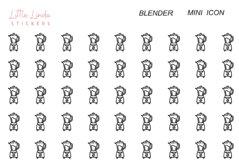 Blender - Mini Icons