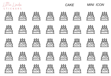 Cake - Mini Icons