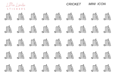 Cricket - Mini Icons