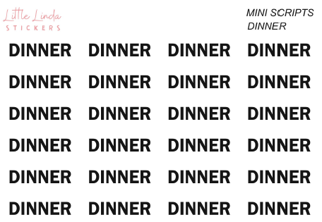 Dinner - Mini
