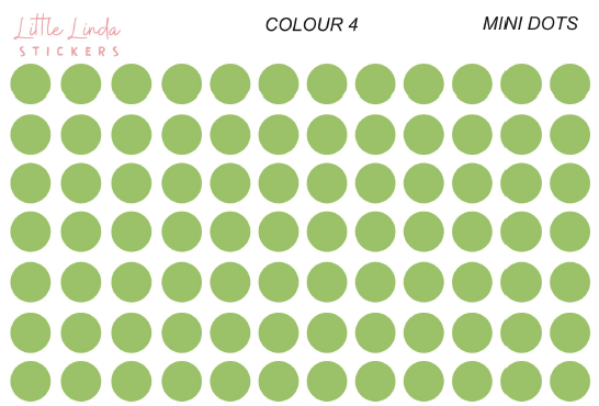 Mini Dots - The Greens