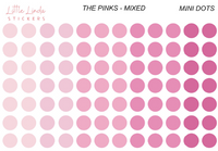 Mini Dots - The Pinks