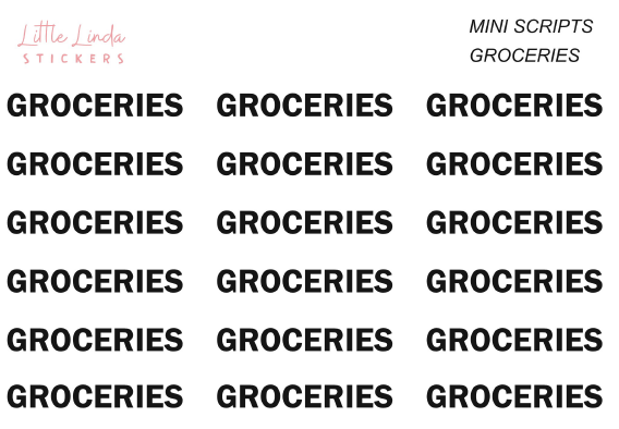 Groceries - Mini