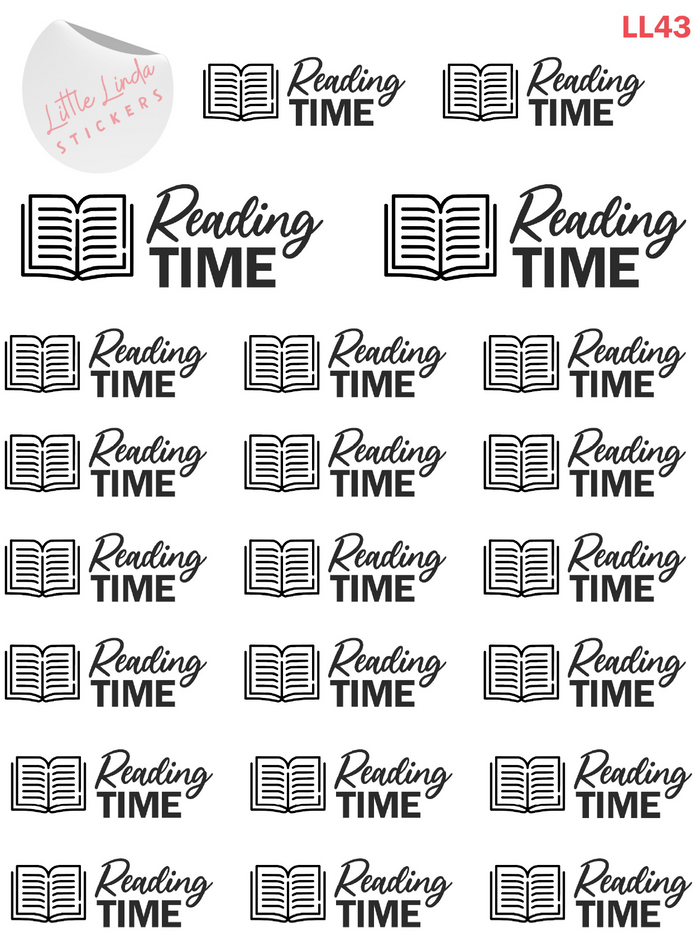 Reading Time Stickers
