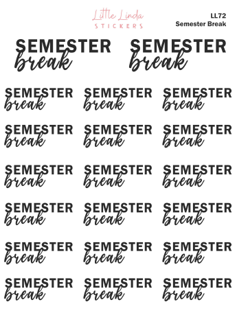 Semester Break Scripts