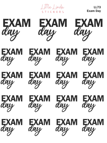 Exam Day Scripts