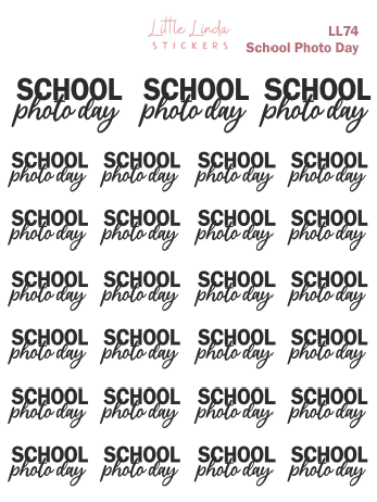 School Photo Day Scripts