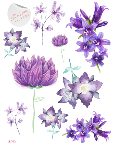 Purple Floral
