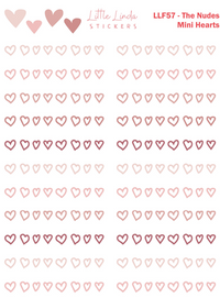 Mini Heart Headers