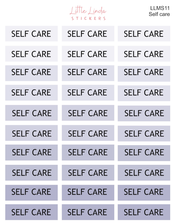 Self Care - Minimal