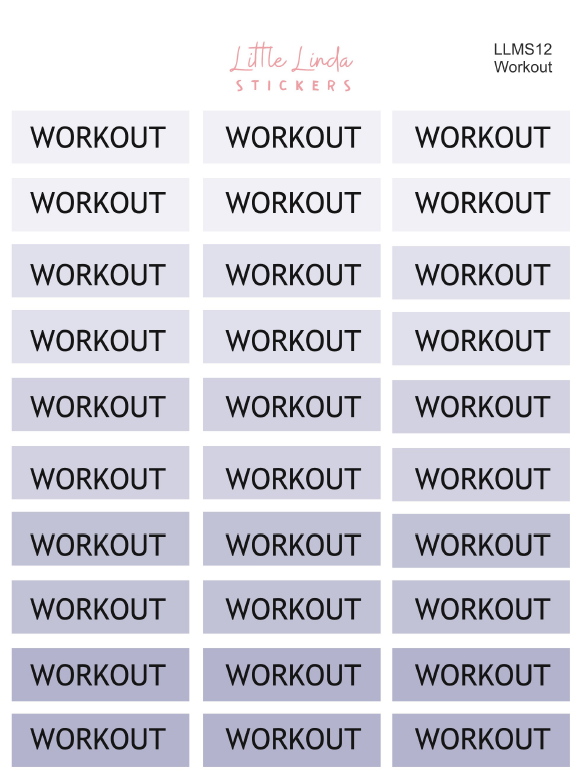 Work out - Minimal